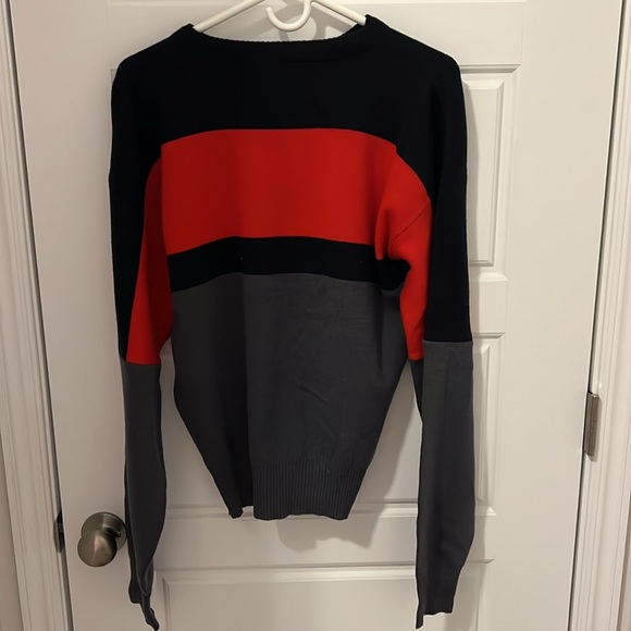 Vintage Men's Ski Sweater 100% wool - Picture 2 of 5